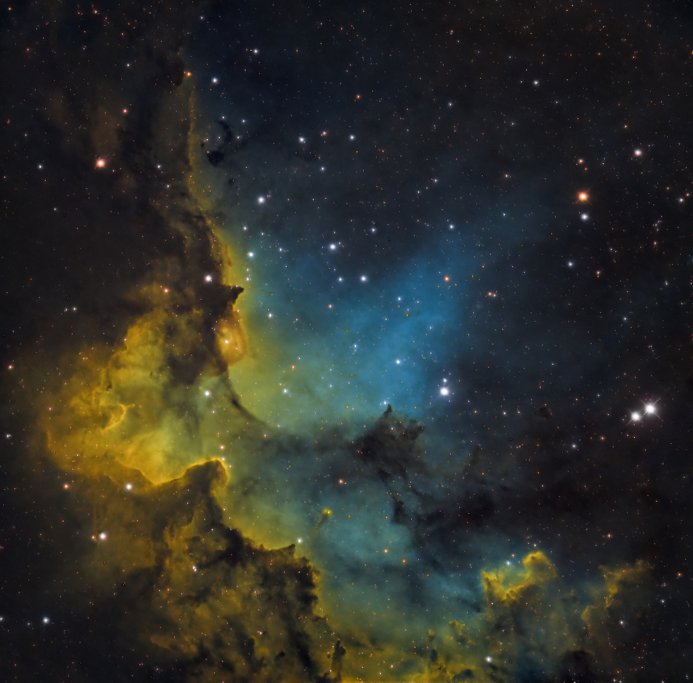 NGC 7380 - Wizard Nebula | Telescope Live